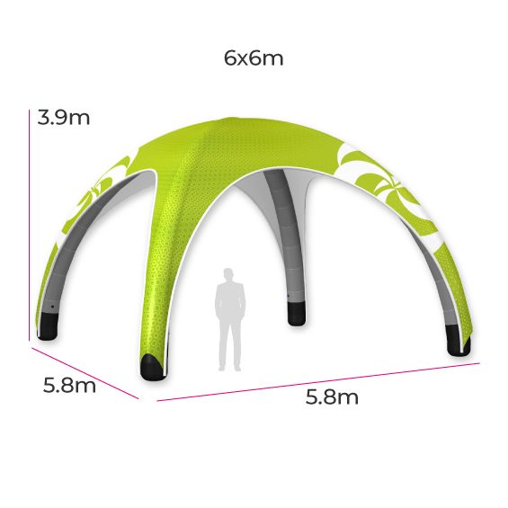 Inflatable Event Tent 14 Fin