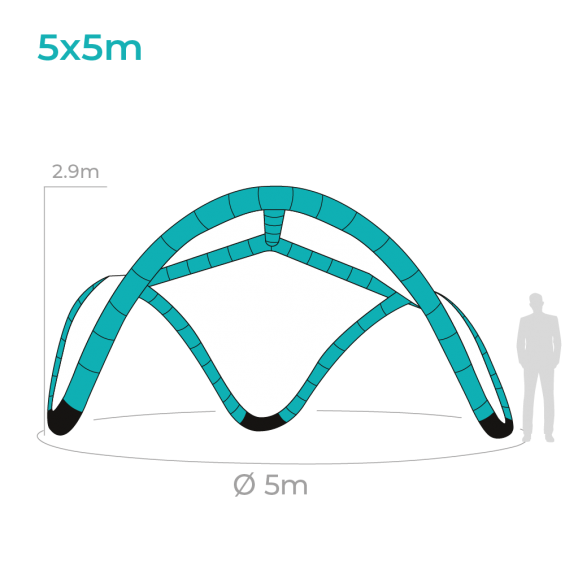 Wave Tent 5x5