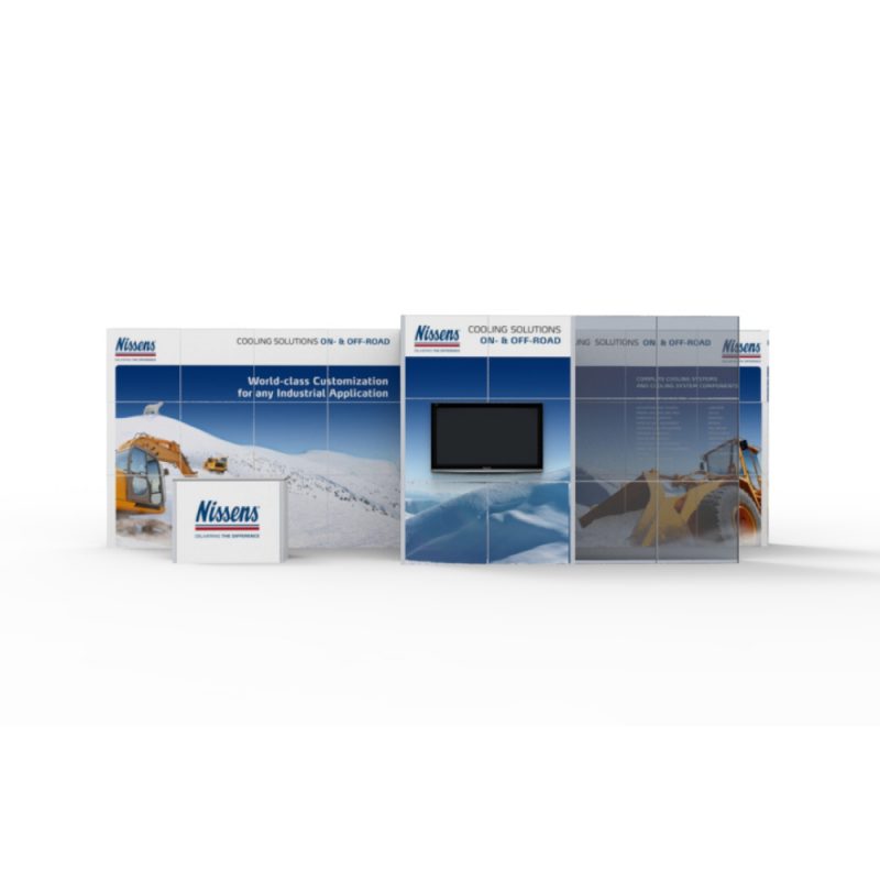 Clever Frame Modular Self Build Exhibition Kit 14 | Innov8 Displays