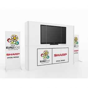 Clever Frame Modular Exhibition Display Stand 30