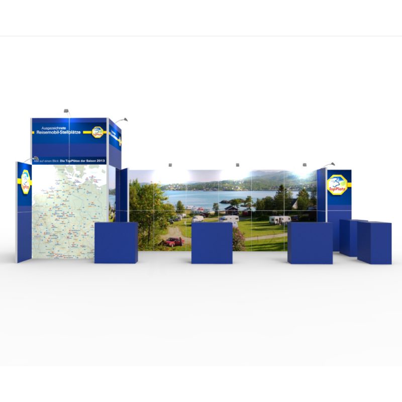 Clever Frame Modular Self Build Exhibition Kit 28 | Innov8 Displays