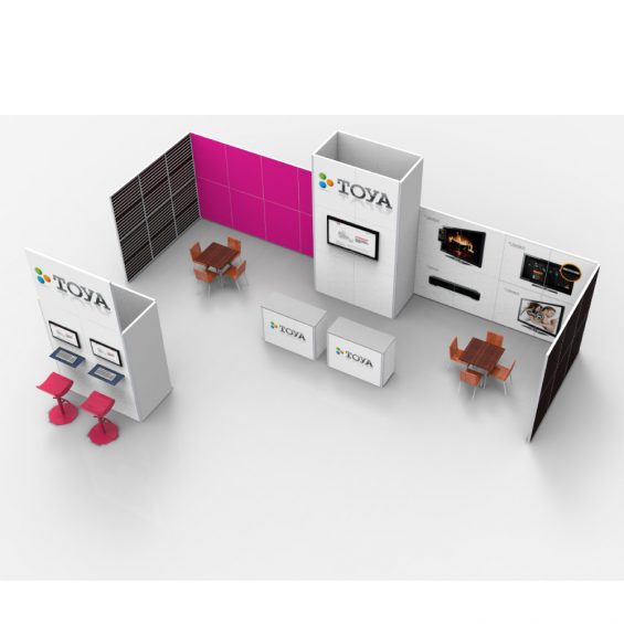 Clever Frame Modular Exhibition Stands 16