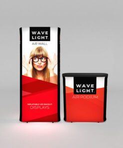 wavelight air wall podium inflatable backlit display 08