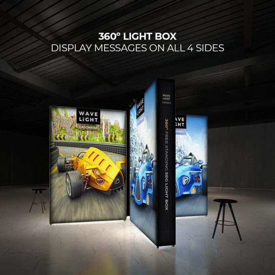 wavelight casonara seg light box display 360 2