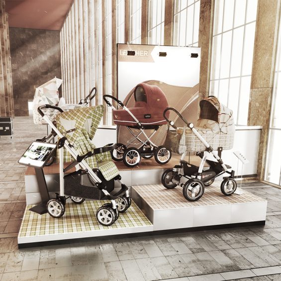 EasyCubes Pram Display