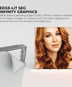 Lumin8 Infinity Lightbox Edge Lit Graphic compressor