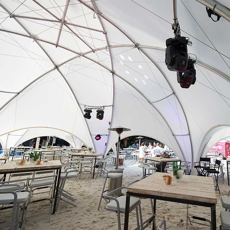 Titan Dome CS HDM Mounting Business Food Event Beach Deutsche Bank Village BE