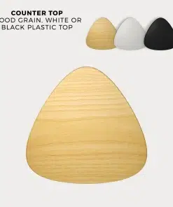 Inflatable LED Backlit Counter Tops Triangular