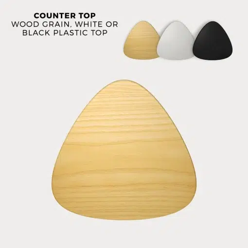 Inflatable LED Backlit Counter Tops Triangular