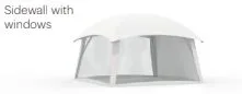 LoungerL sidewall with windows
