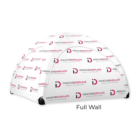 Full wall fully branded