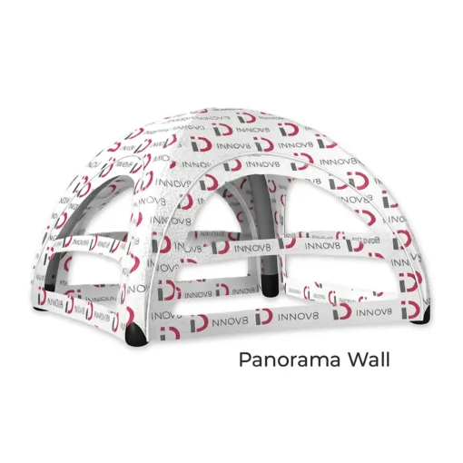 Panorama wall fully branded