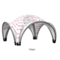 Visor fully branded