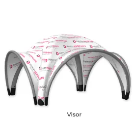 Visor fully branded