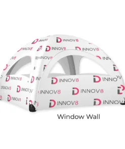 Window wall fully branded