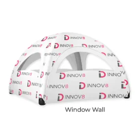 Window wall fully branded