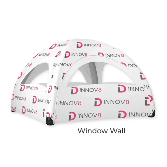 Window wall fully branded