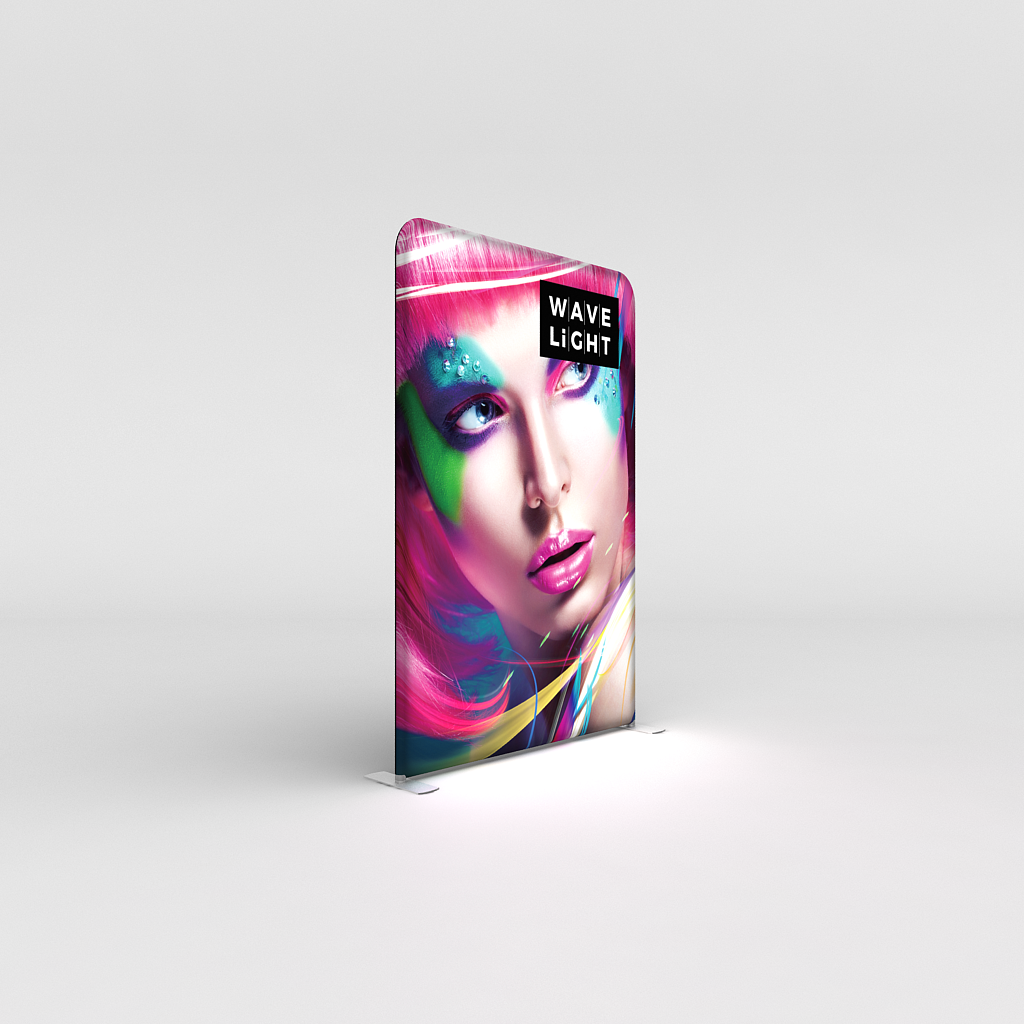 WaveLight LED Backlit Light Box Display grey