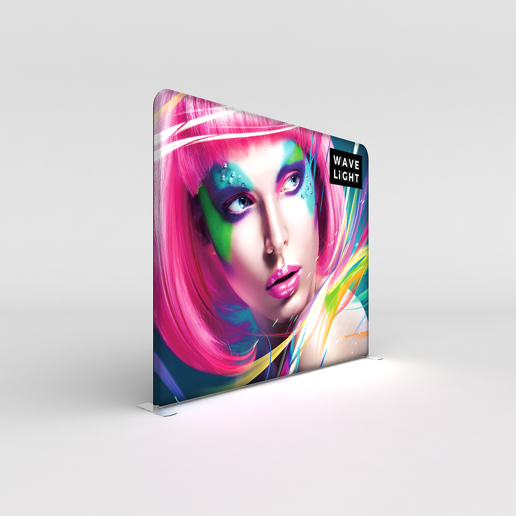 WaveLight LED Backlit Light Box Display grey