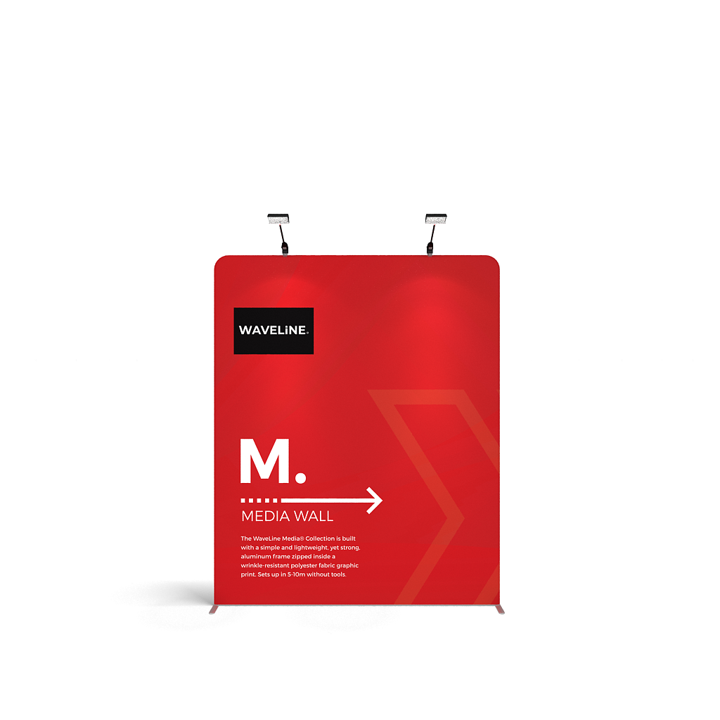waveline media tension fabric display walls M