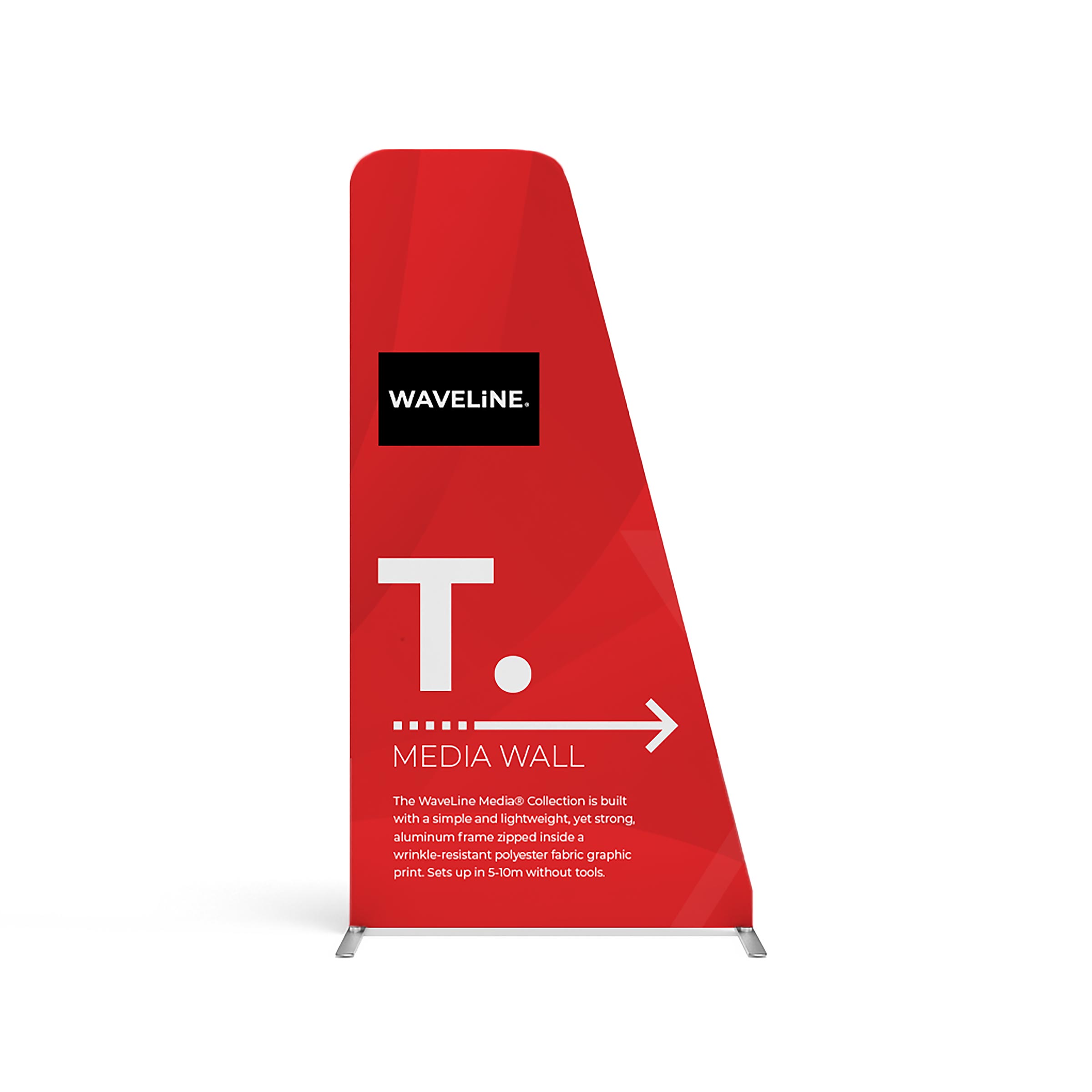 waveline media tension fabric display walls T