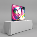 Waveline® | Fabric Backlit Table Top Display