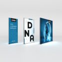Infinity DNA L e seg light box display wall ()