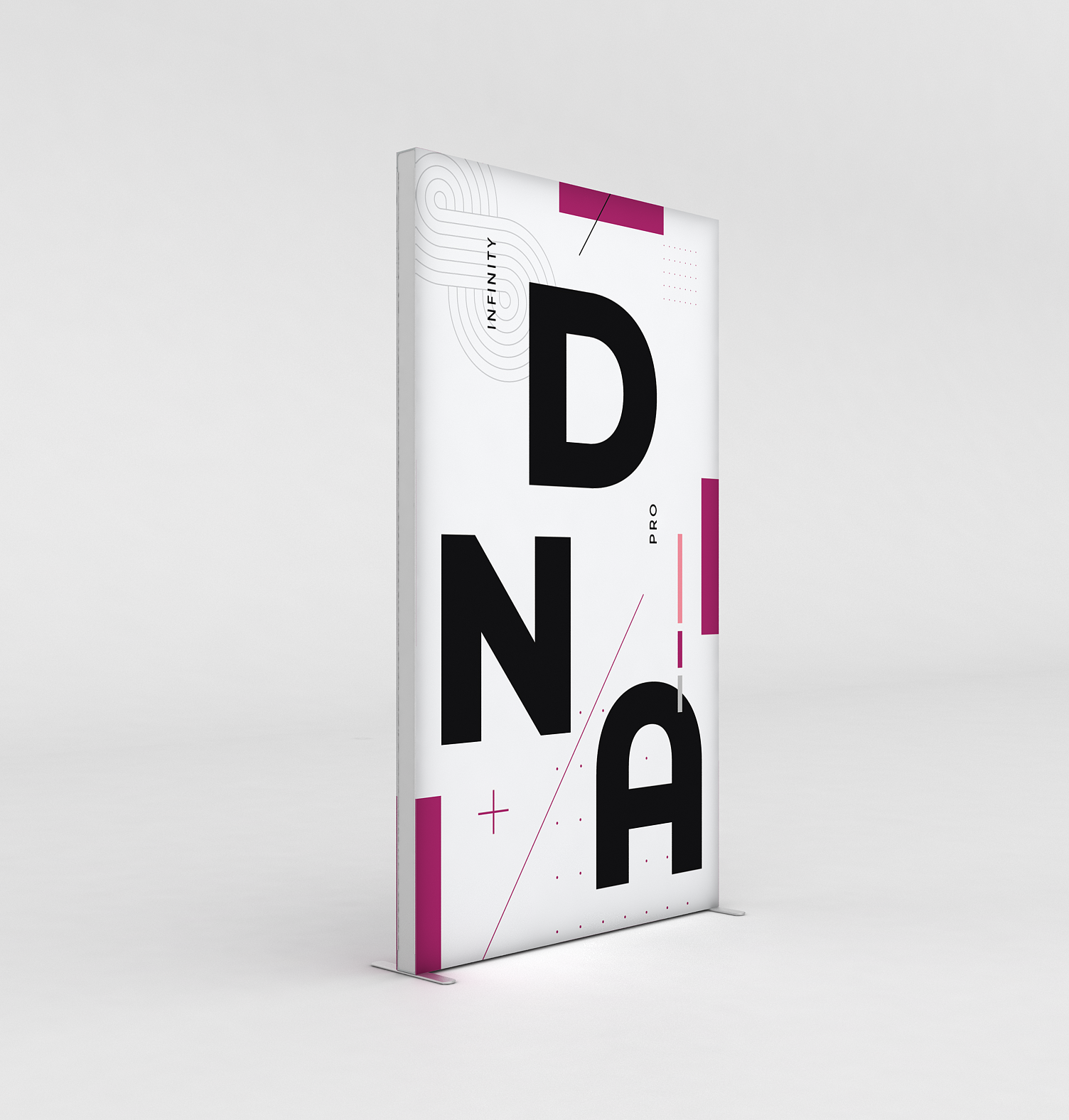 infinity dna pro L e seg modular light box displays branding
