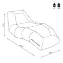 chill furnitures lounger dimmensions