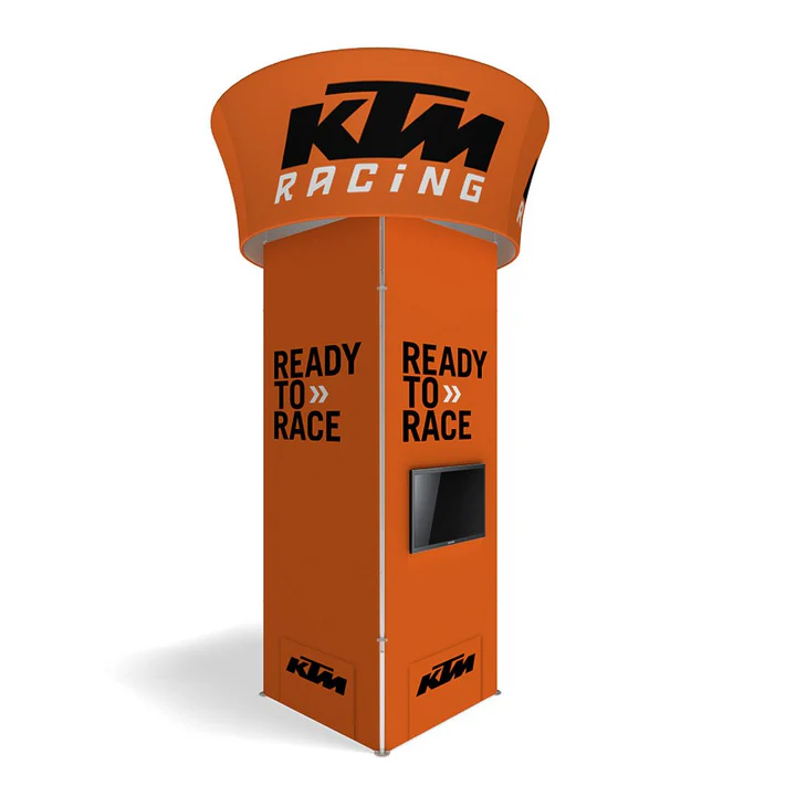 waveline blimp tower square trade show exhibit x